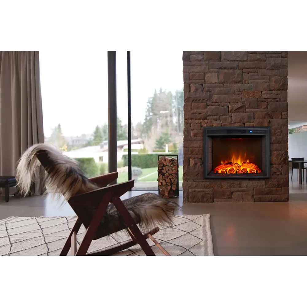 Электроочаг REALFLAME CH-720 с LED-подсветкой и пультом ДУ 82014151 STLM-0017623 - Вид №10