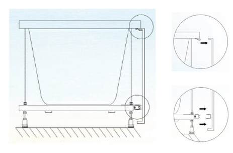 А2202 CGSP Ванна гидромассажная SSWW  - Вид №2