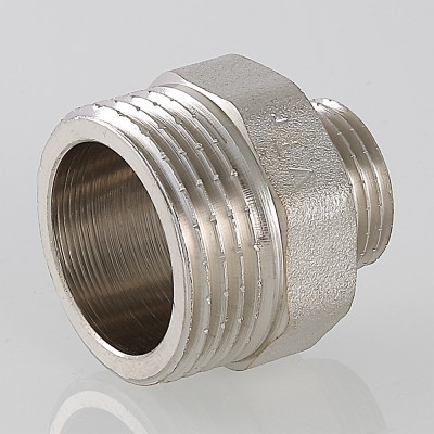 VTr.580.N.0302 Фитинг резьбовой – ниппель переходной Valtec 3/8" х 1/4"  - Вид №16