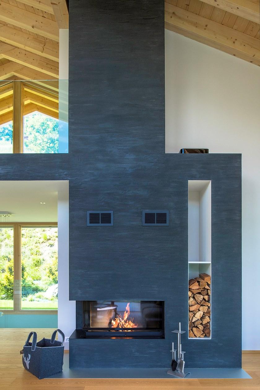 RÜEGG Угловой стальной дровяной камин с панорамным остеклением Classic line sun-id-1401982 - Вид №21