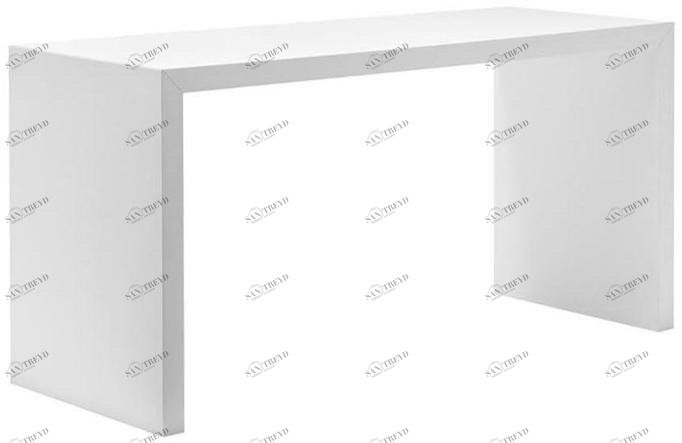 Andreu World Стол для совещаний прямоугольный лакированный Closed Me6200