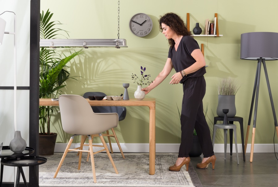 Кресло Albert Kuip темно-серое Zuiver 1200135 - Вид №8