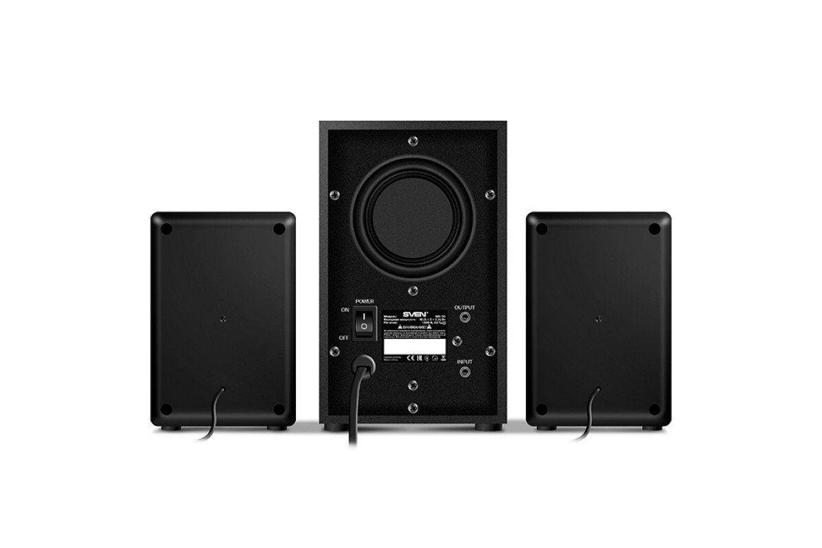 SV-012861 ms-90, чёрный, акустическая система 2.1, мощность(rms): 5 вт+2x.2.5 вт Sven Santreyd  - Вид №2