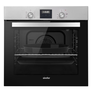 9240925 Электрический духовой шкаф Simfer B6EM59070 серебристый