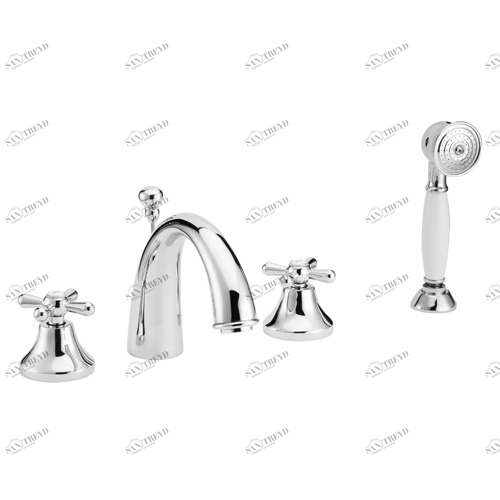 10007 Группа у ванны, четыре отверстия EFFEPI RUBINETTERIE Erice 