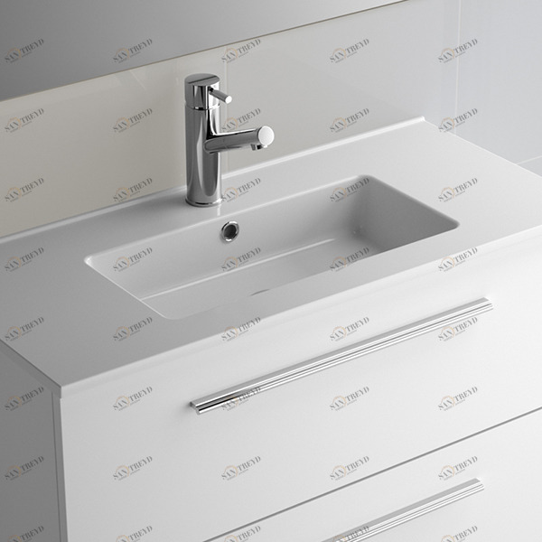 14713 Накладная раковина под столешницу  овальная SALGAR 