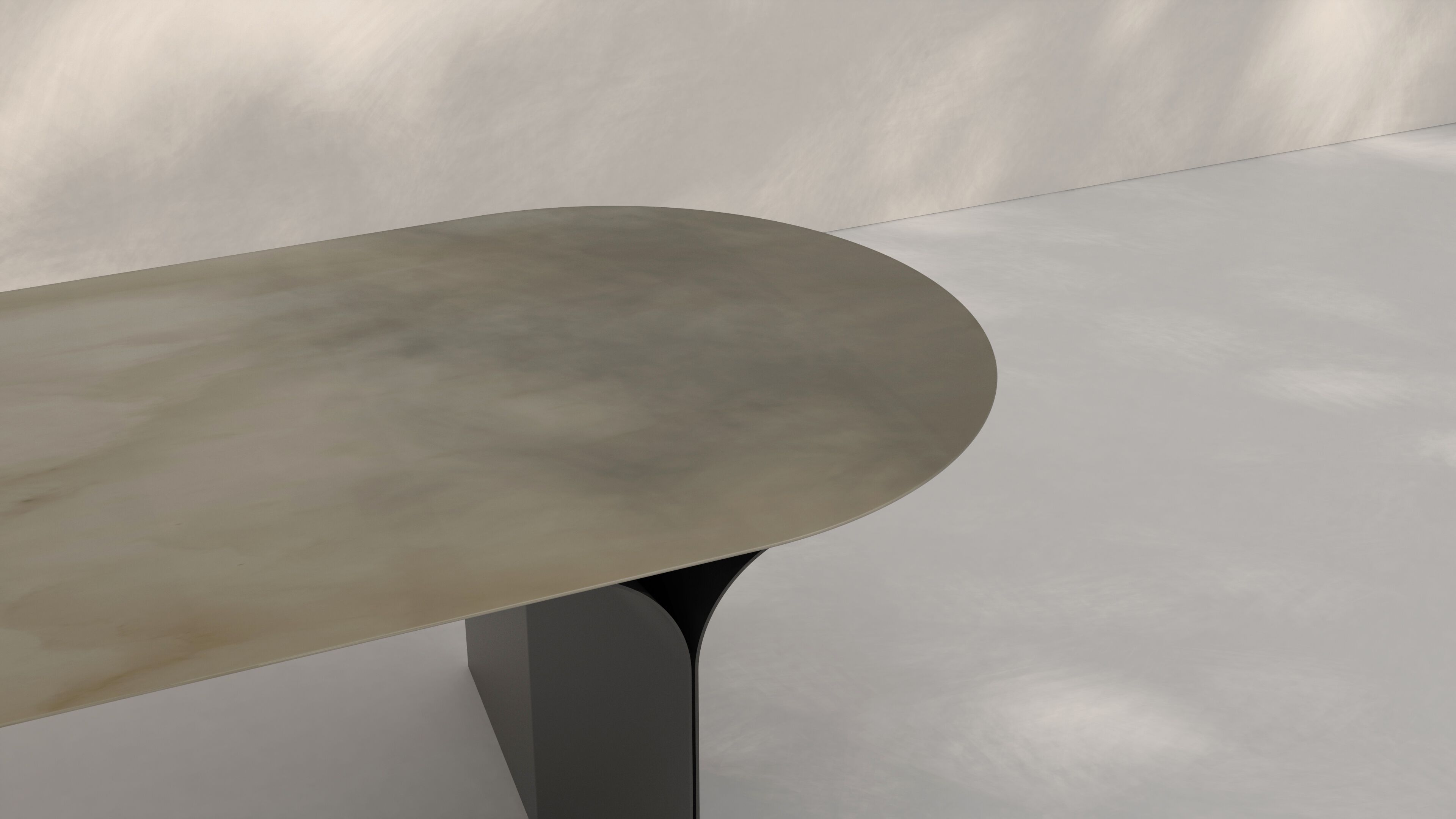 Овальный стол в Ксерамике Joli ARCS OVAL ARCH-00082708 - Вид №9