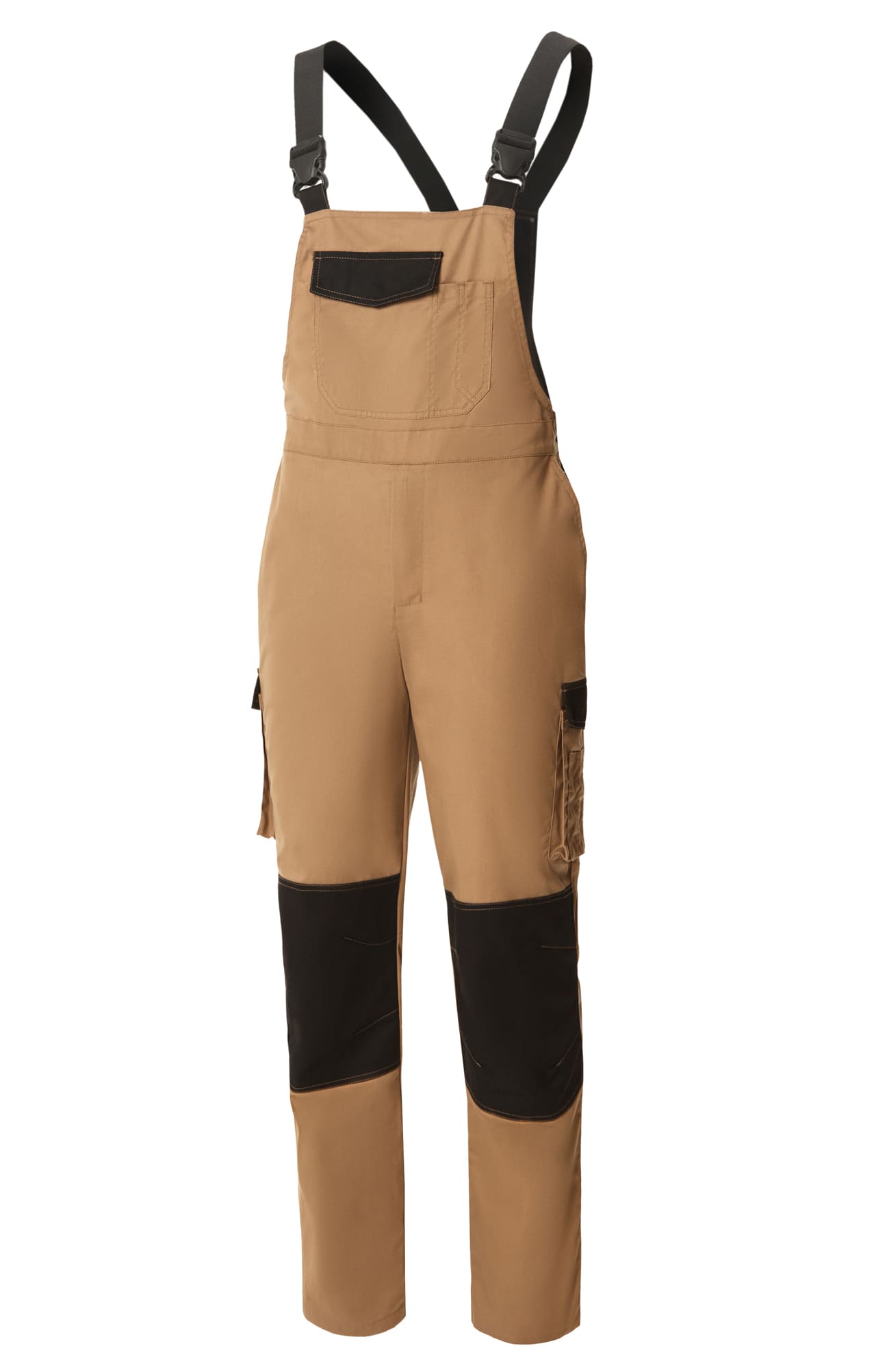 64629 Костюм  NEW 2 бежевый с черным STATUS  Летняя спецодежда  размер 48-50/170-176  - Вид №4