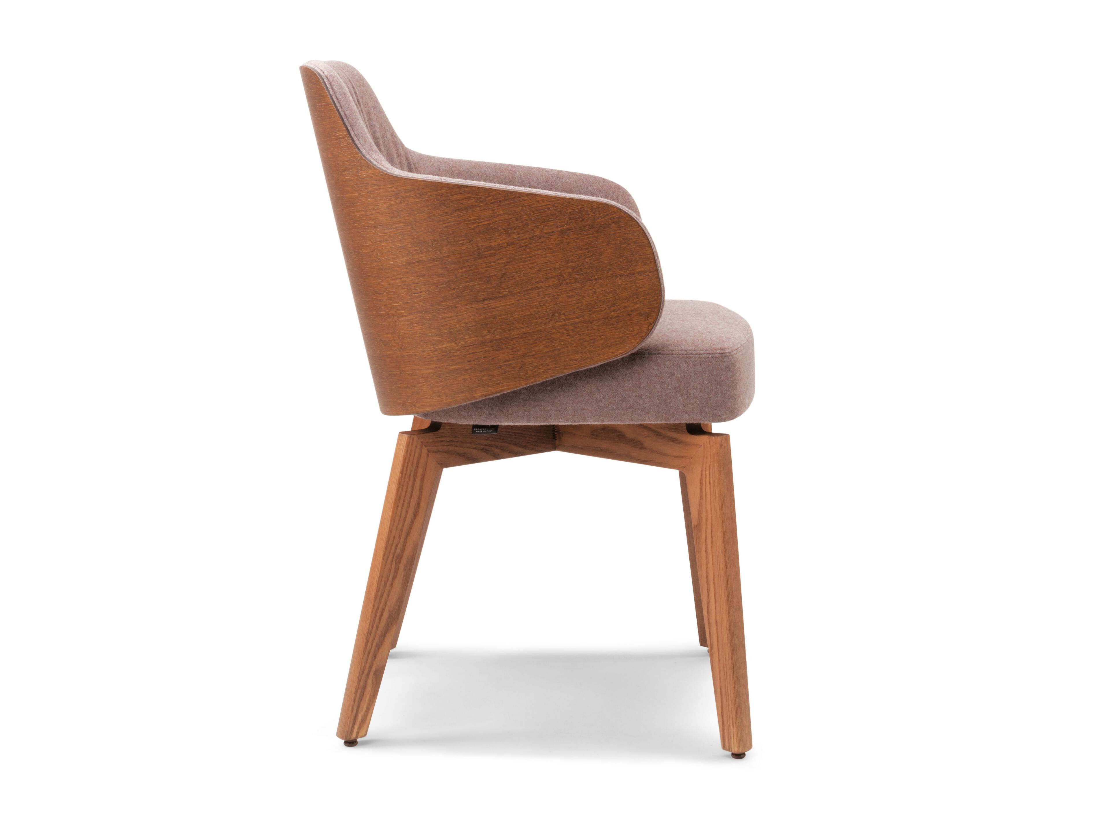 Деревянный стул с подлокотниками Riccardo Rivoli MIA 200W WOOD ARCH-00130691 - Вид №1