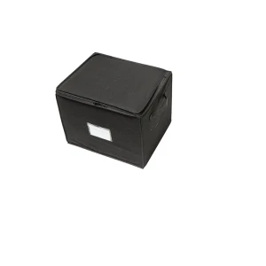 Короб с вакуумным пакетом Spaceo 42x36x33 см цвет чёрный