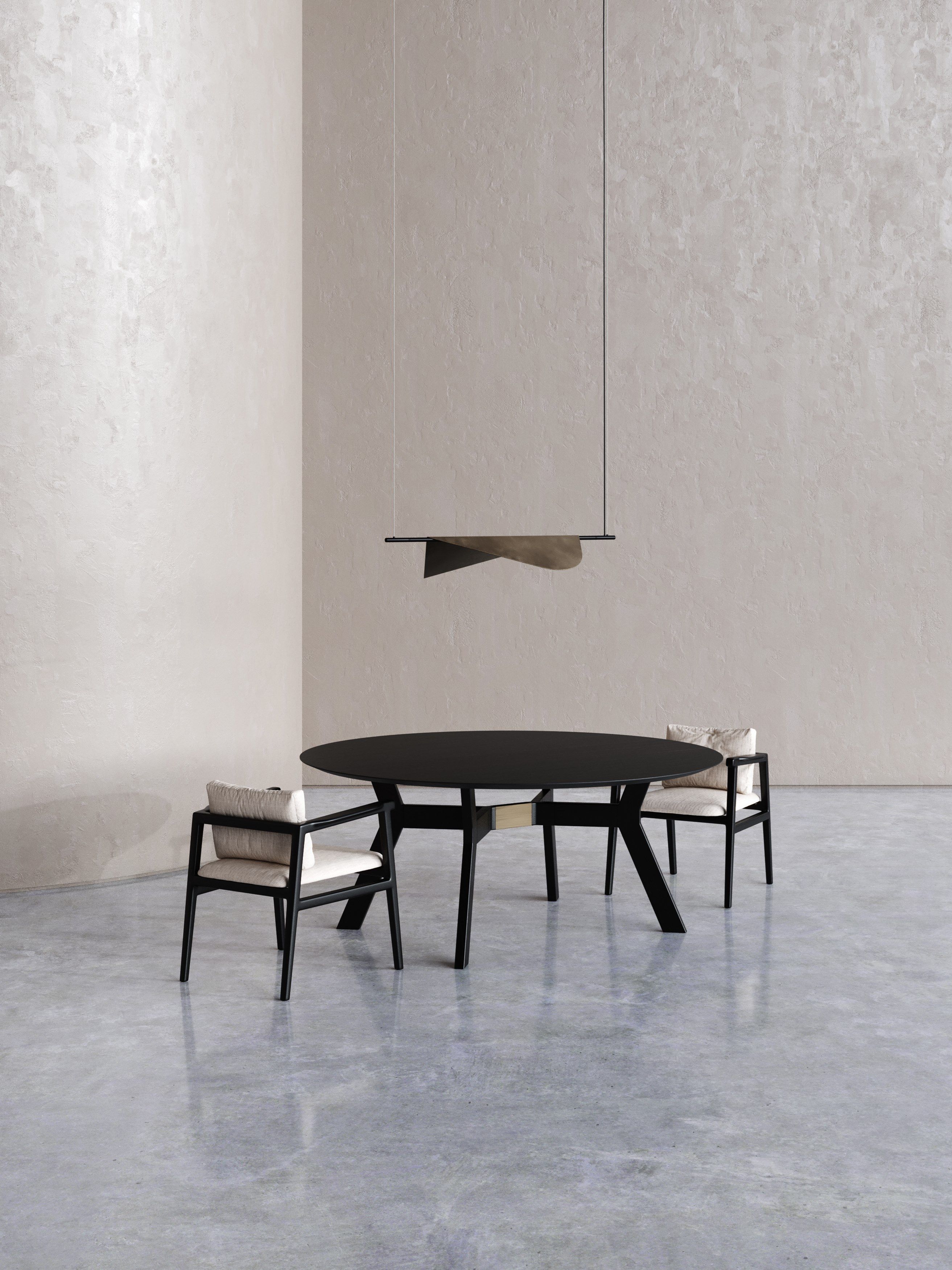 Круглый деревянный обеденный стол Stylish Club Toro ARCH-00053451 - Вид №4