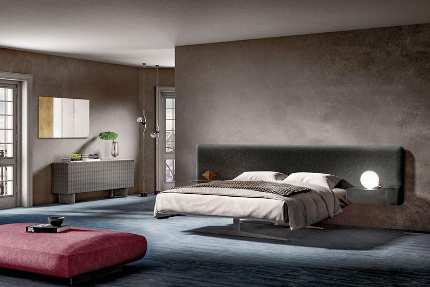 Lago Двуспальная кровать со встроенным изголовьем sun-id-1389056 - Вид №2