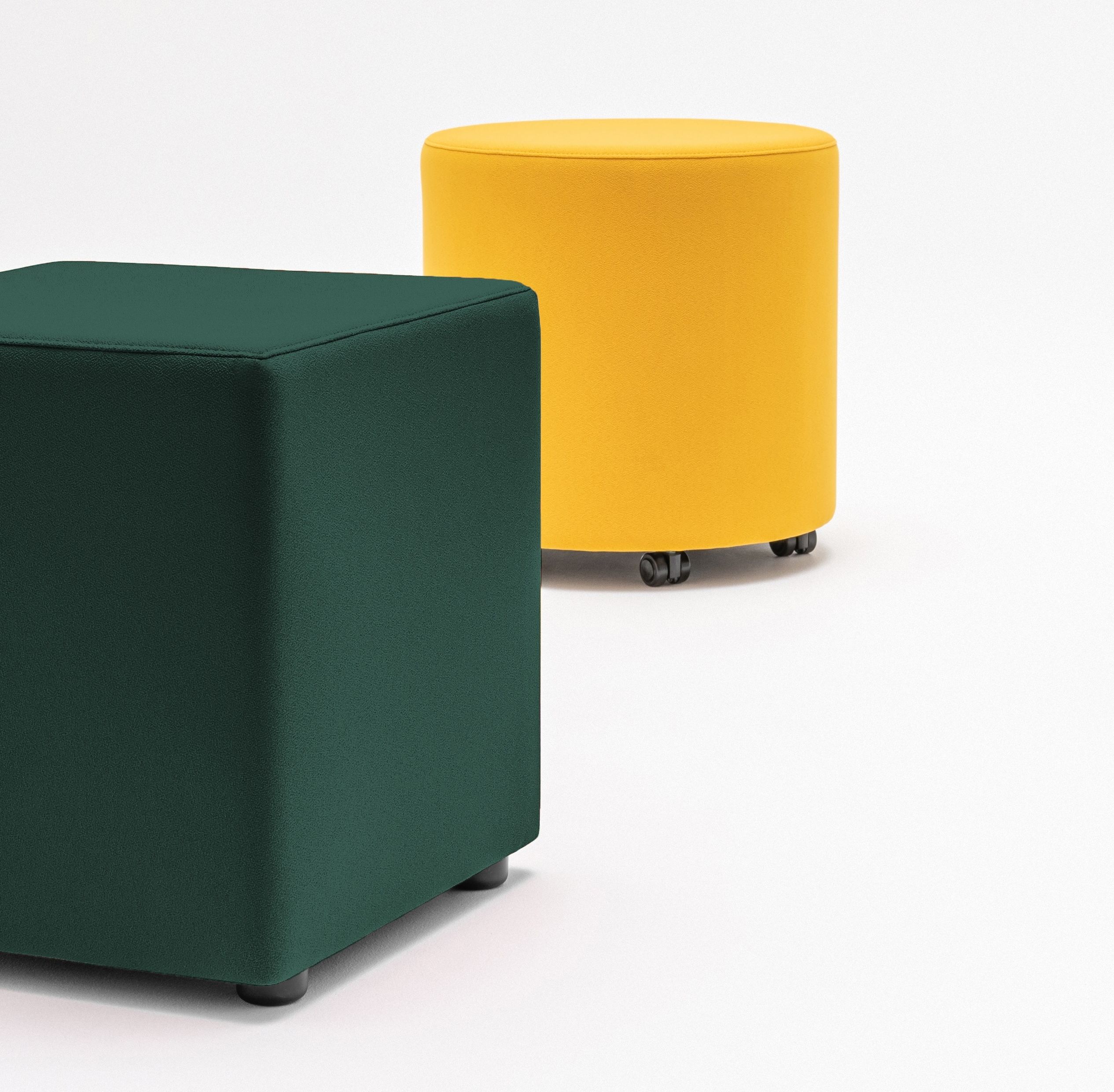 Круглый пуф из ткани MDD Mix ARCH-00032658 - Вид №9