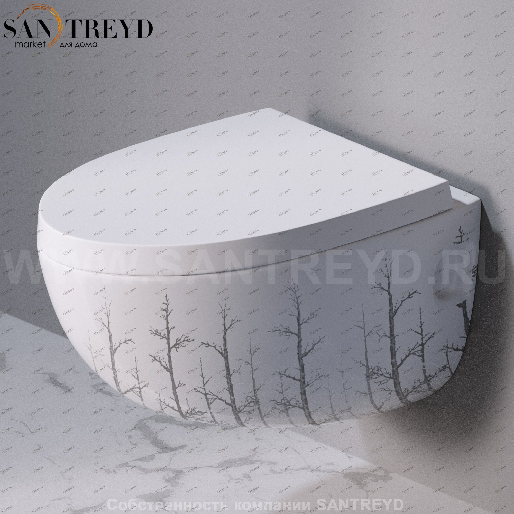 S511.405 Подвесной унитаз настенный Белый A. e T. Italia OVAL Италия AeT ITALIA