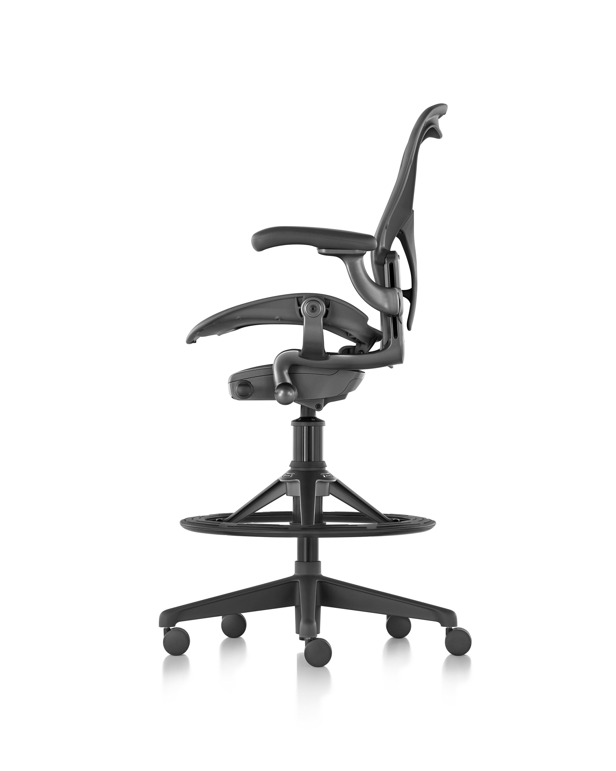 5 спиц поворотный офисный стул с подлокотниками Herman Miller Aeron ARCH-00029451 - Вид №24