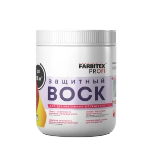 Финишное декоративное покрытие Farbitex Profi цвет прозрачный 0.9 кг