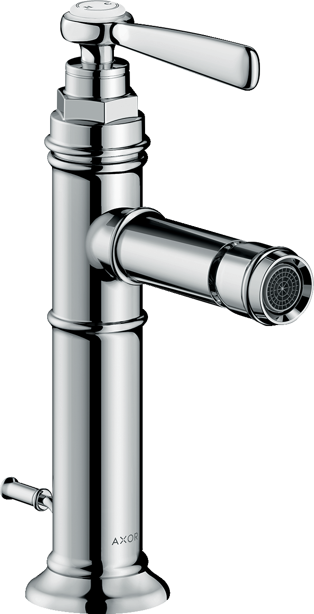 16526000 Смеситель для биде, однорычажный, с рычажной ручкой и сливным гарнитуром AXOR MONTREUX