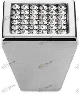 LINEA CALI' Ручка Zamak с кристаллами swarovski® Mesh crystal 203pb0024/30 0000