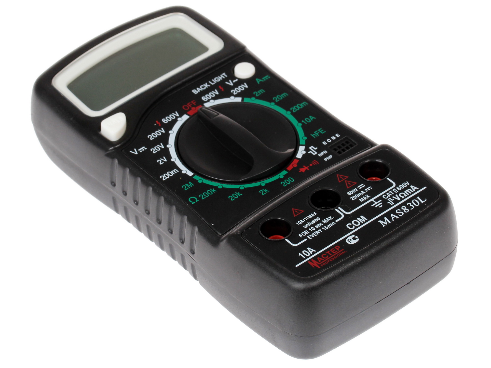 Мультиметр Master Professional MAS830L 1063060 STDN-0005900 - Вид №2