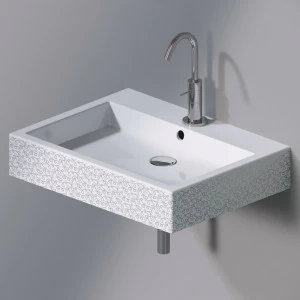 L267400P Подвесная раковина настенная прямоугольная A. e T. Italia Tank белая