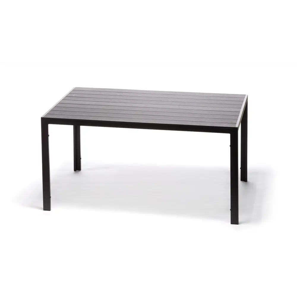 Стол прямоугольный 150x90x74 см сталь черный Santreyd Стол обеденный STLM-2158543