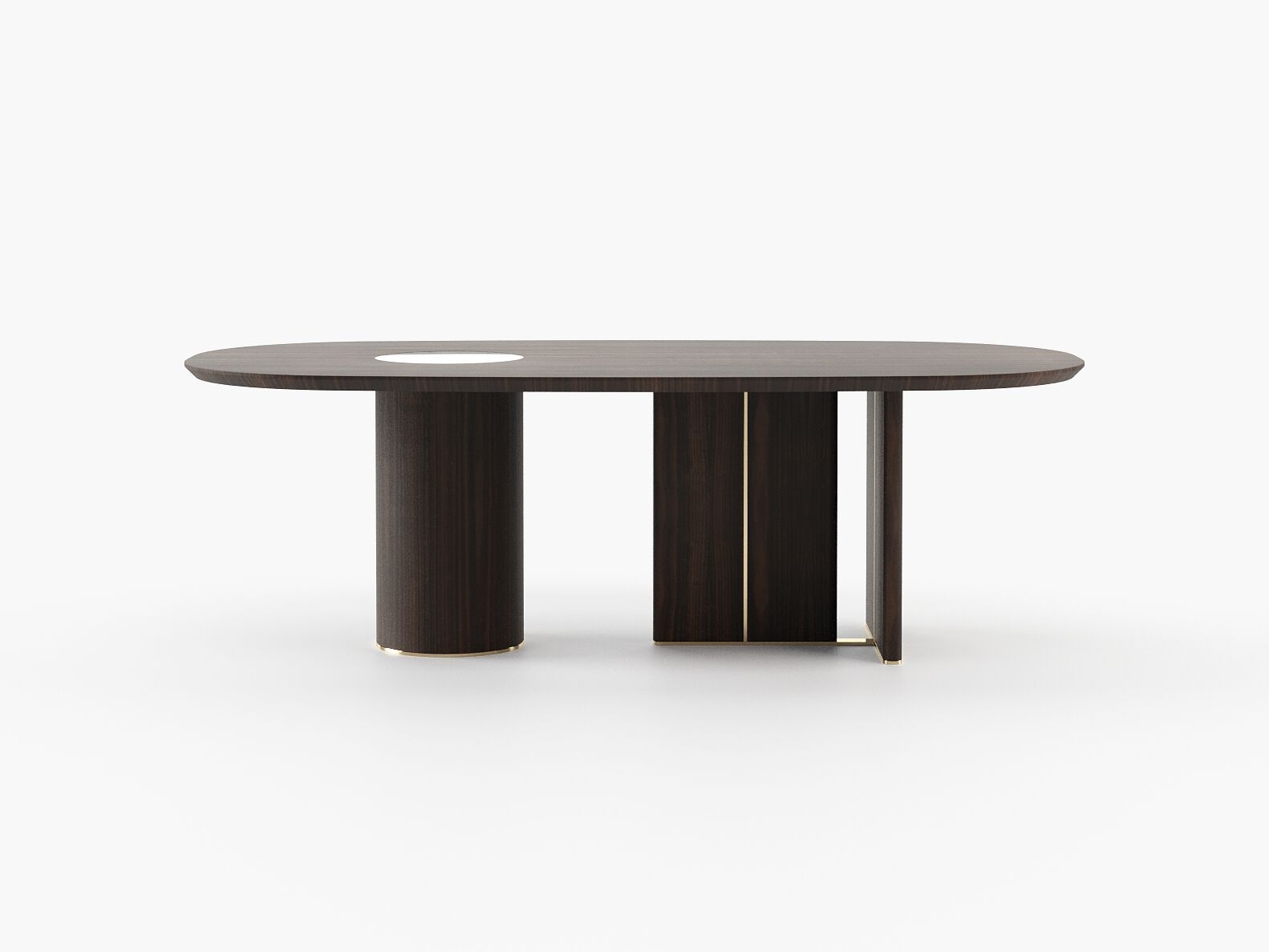 Деревянный овальный стол Laskasas Essence ARCH-00022522 - Вид №9