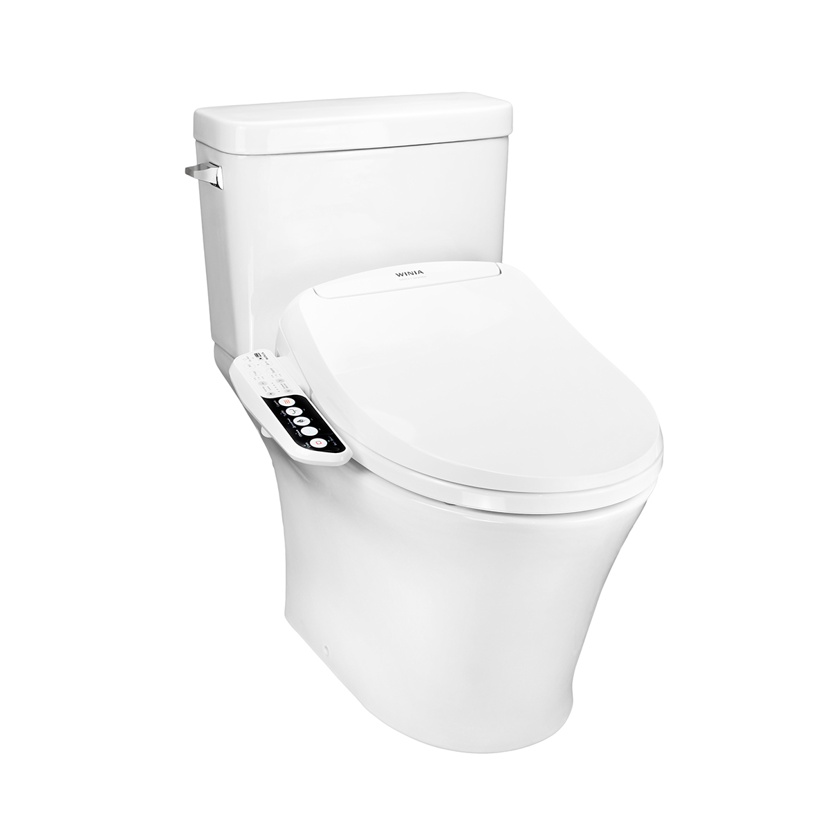 Комплект сифонный унитаз Daelim и крышка-биде Winia Daelim + Winia Premium L-форма SensPa sun-id-2005405