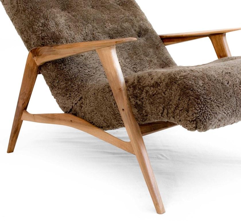 Mytto Кресло из овчины с подлокотниками Larforma sun-id-1470365 - Вид №4