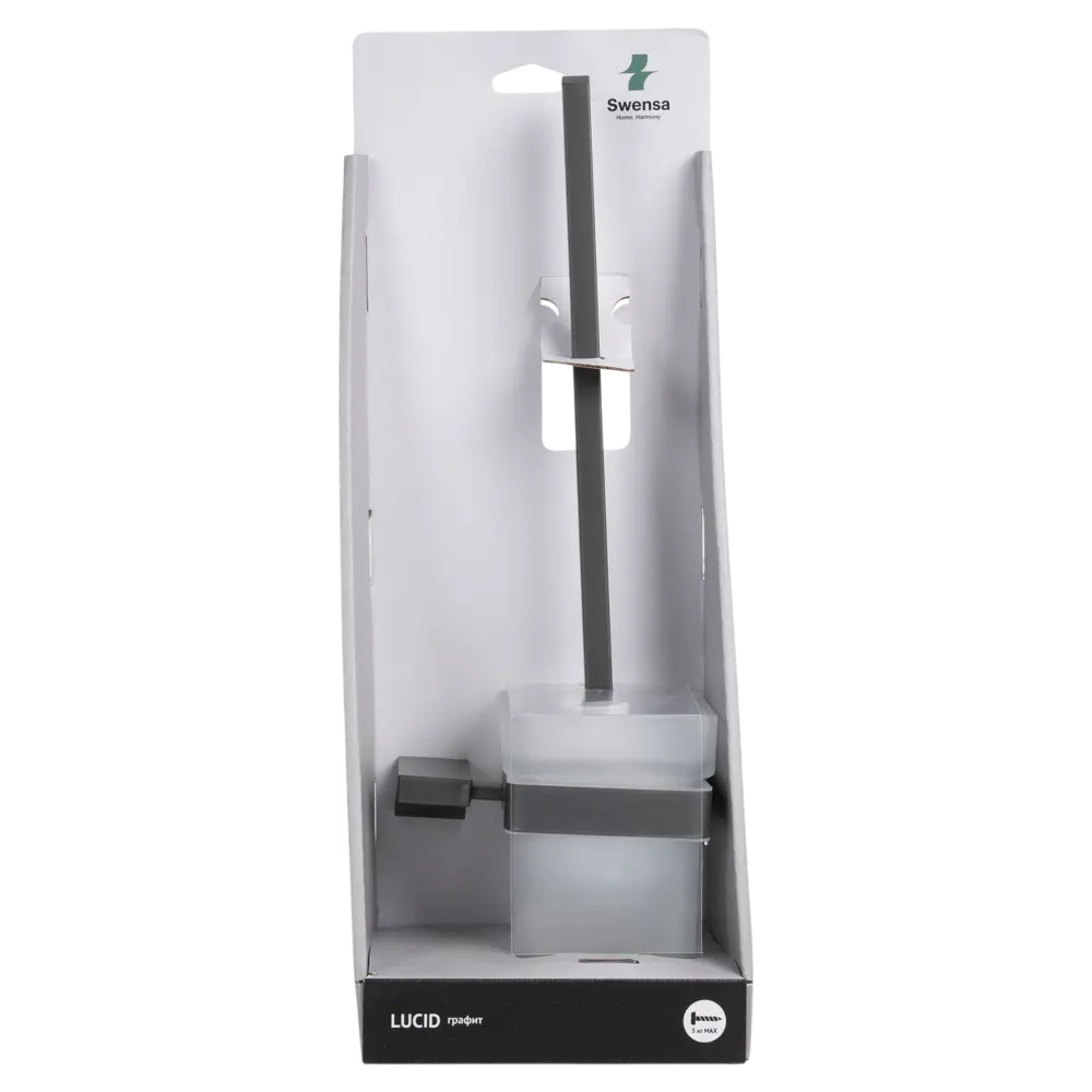 Swensa Lucid — подвесной ёршик для унитаза в стильном графитовом исполнении 89368810 STLM-1572732 - Вид №5