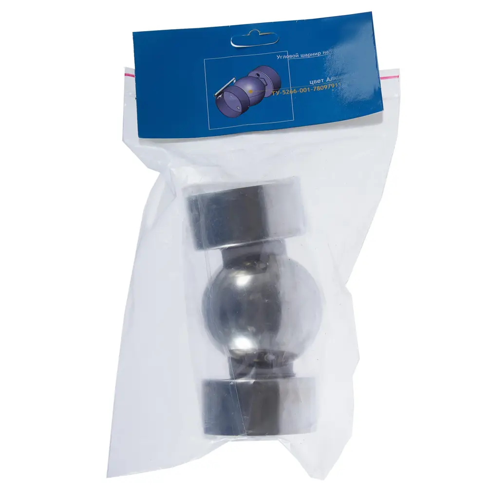 12515298 Шарнир угловой Стамет 50 мм на поручень STLM-1013773 Santreyd  - Вид №1