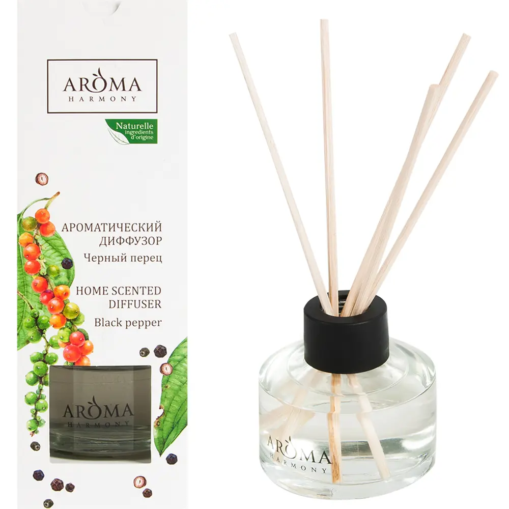 Диффузор аромат чёрный перец 50 мл 82429346 STLM-2041843 AROMA HARMONY 