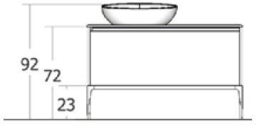 Mobiltesino Тумба под умывальник из лакированного ясеня Suite sun-id-1406537 - Вид №3