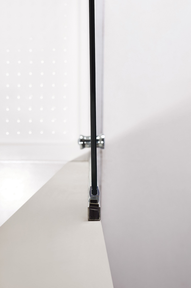 Душевая дверь в нишу CEZARES ECO-O-BS-90-C-Cr - Вид №5