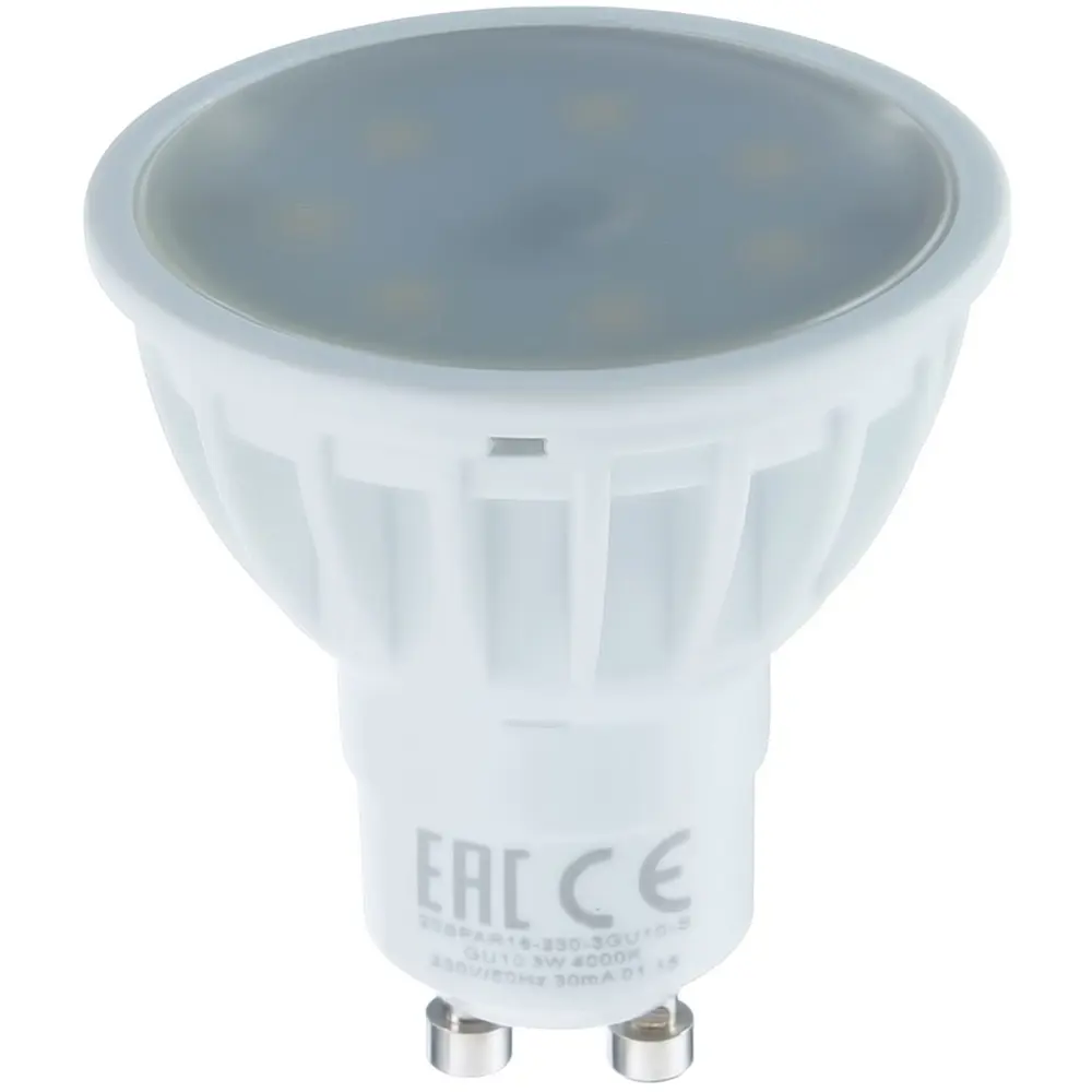 Лампа светодиодная Wolta спот GU10 3 Вт 270 Лм свет дневной STLM-2065979