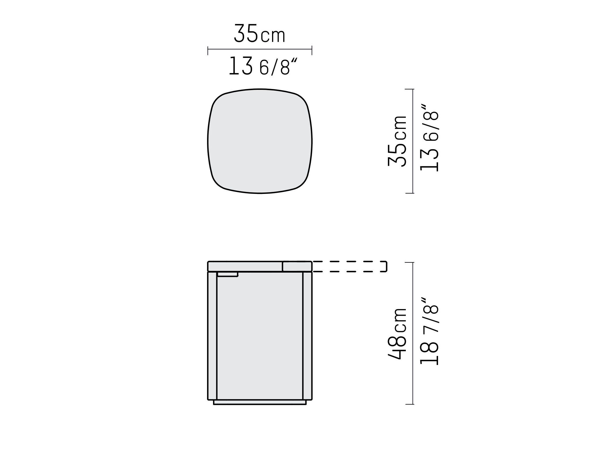 Прикроватная тумбочка из МДФ с ящиками Piet Boon KEK ARCH-00130047 - Вид №9