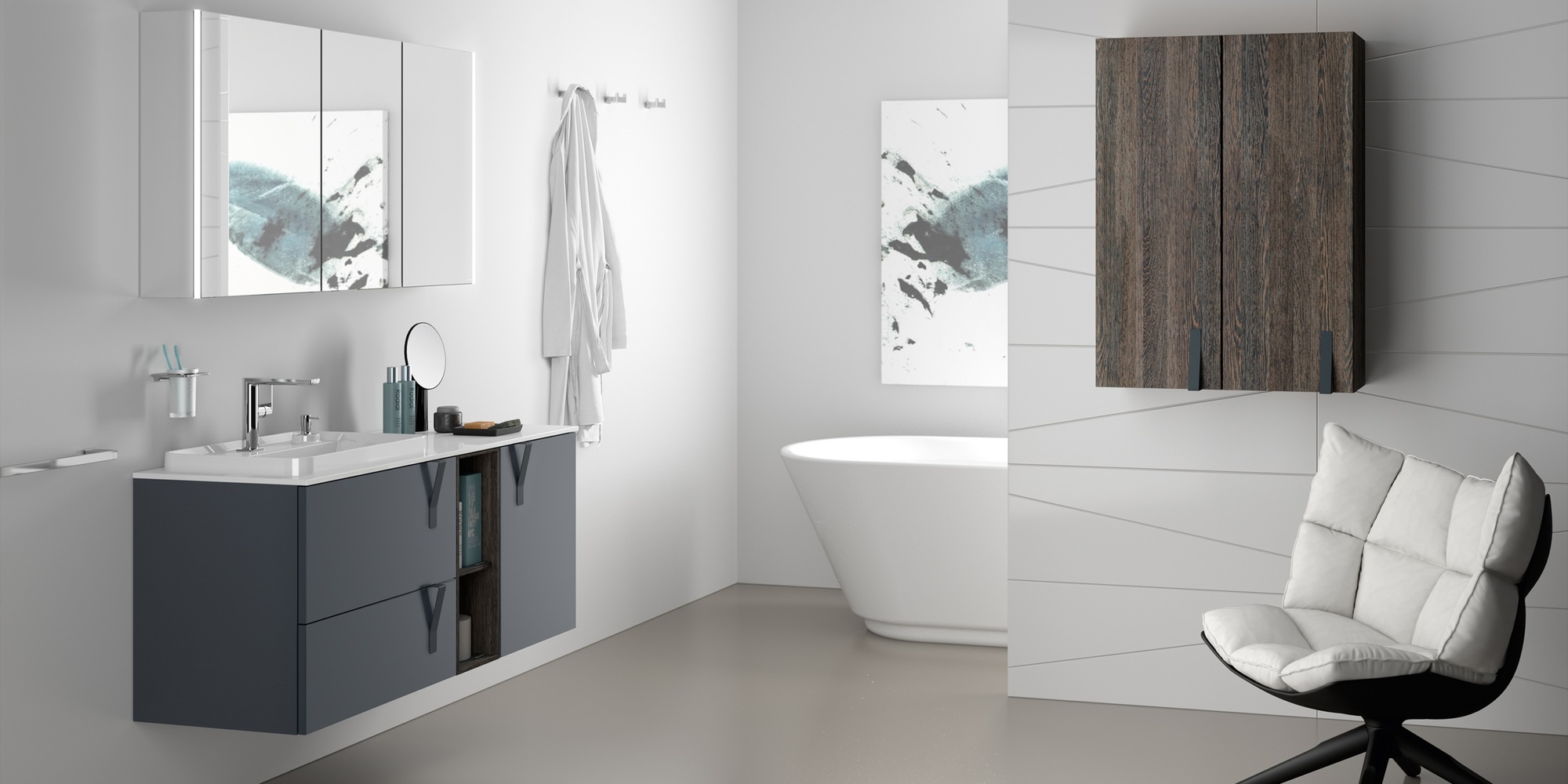 Sonia Комплект мебели для ванной 5 EVOLVE EVOLVE5 - Вид №1