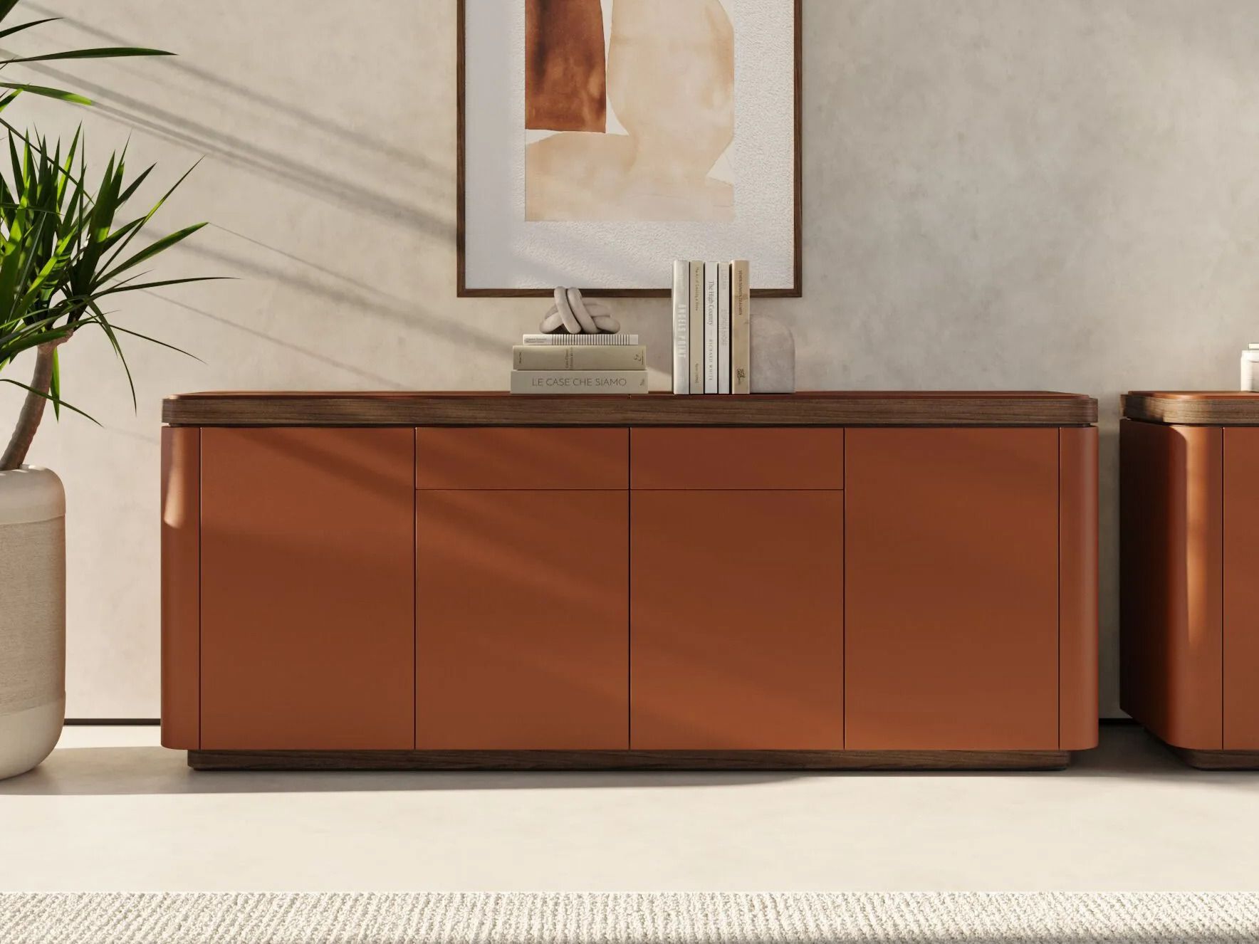 Кожаный офисный шкаф PROF Flow ARCH-00123767 - Вид №33