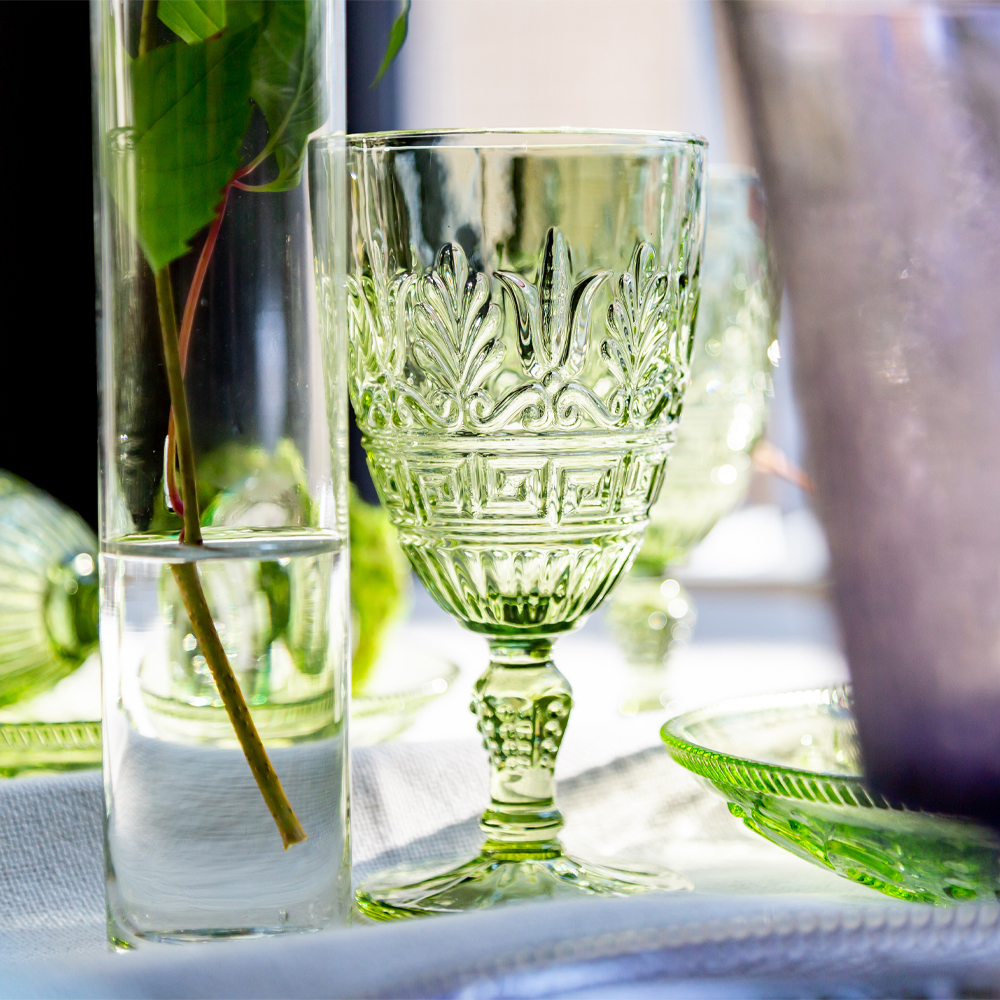 21091718 Комплект бокалов «Хлоя» (6 штук, зеленый опал) Object Desire Светский прием  - Вид №5