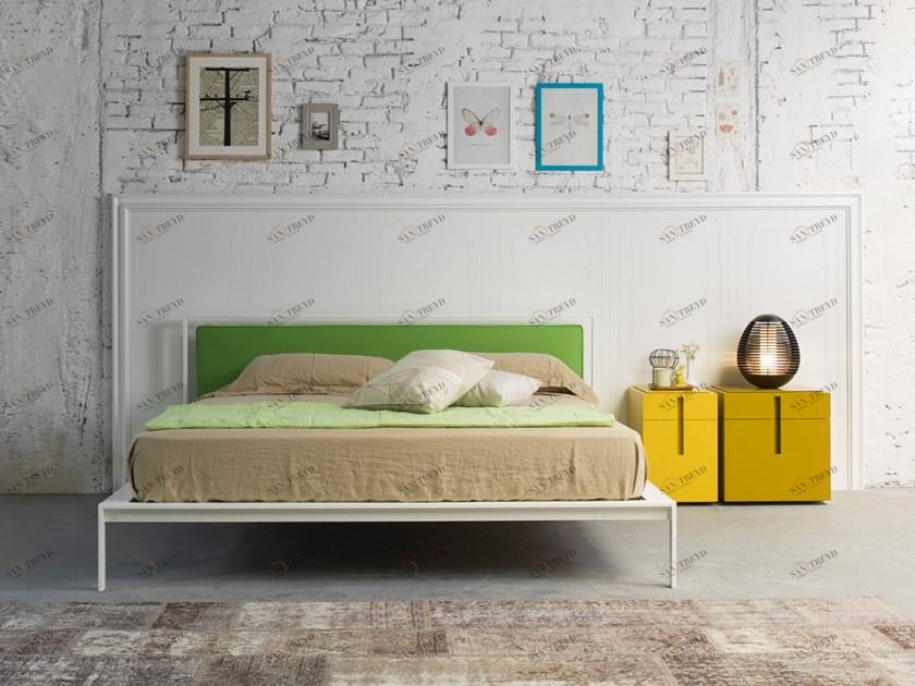 Capo d’Opera Металлическая кровать с мягким изголовьем Shine sun-id-1463330