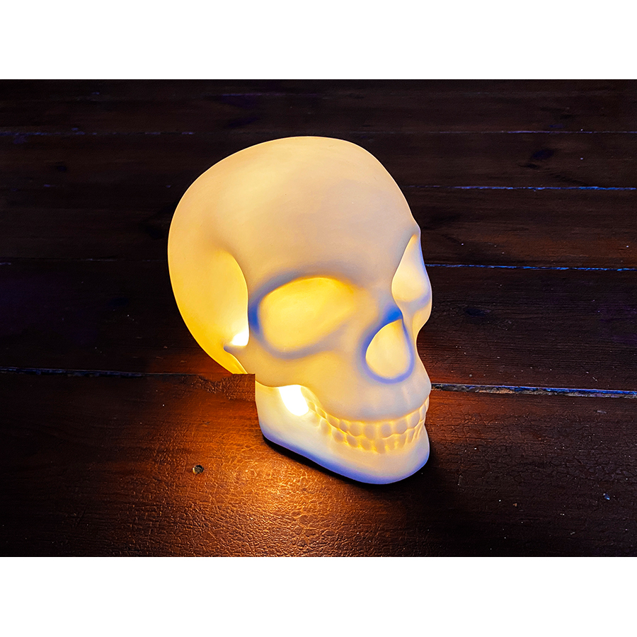 SK LIGHTSKULL1 Лампа настольная , skull light Suck UK  - Вид №4