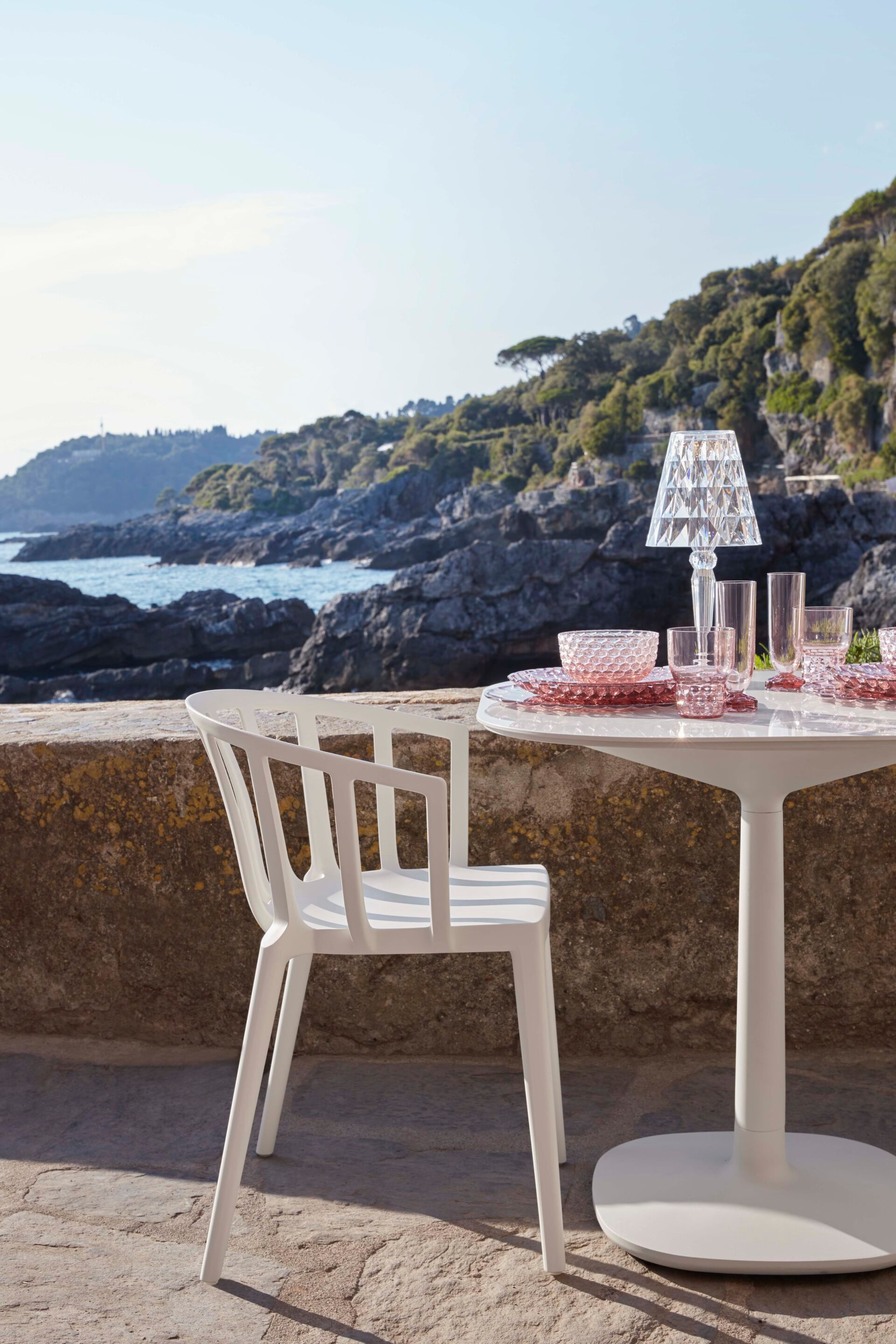 Квадратный садовый стол из керамогранита Kartell MULTIPLO ARCH-00109454 - Вид №6