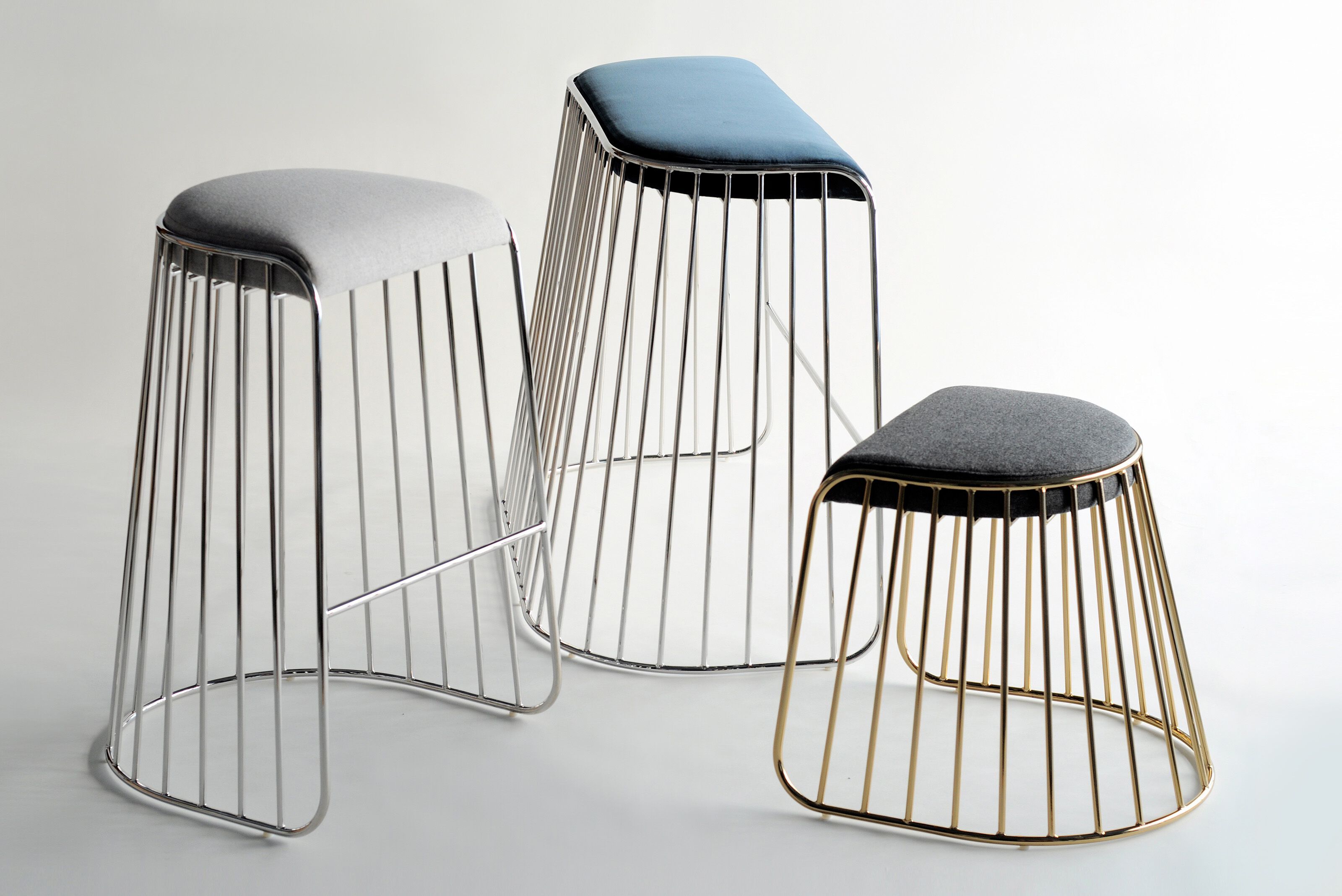 Высокий стул без спинки Phase Design Bride'S Veil ARCH-00084965 - Вид №4