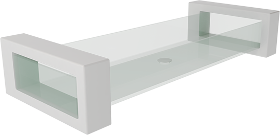 GLLAME1200 Подвесная раковина настенная GSG CERAMIC GLASS