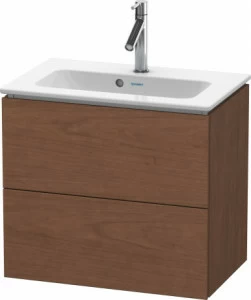 LC625601313 Тумбочка подвесная компакт L-Cube #LC6256 620 x 391 мм Американский орех, натуральный шпон
