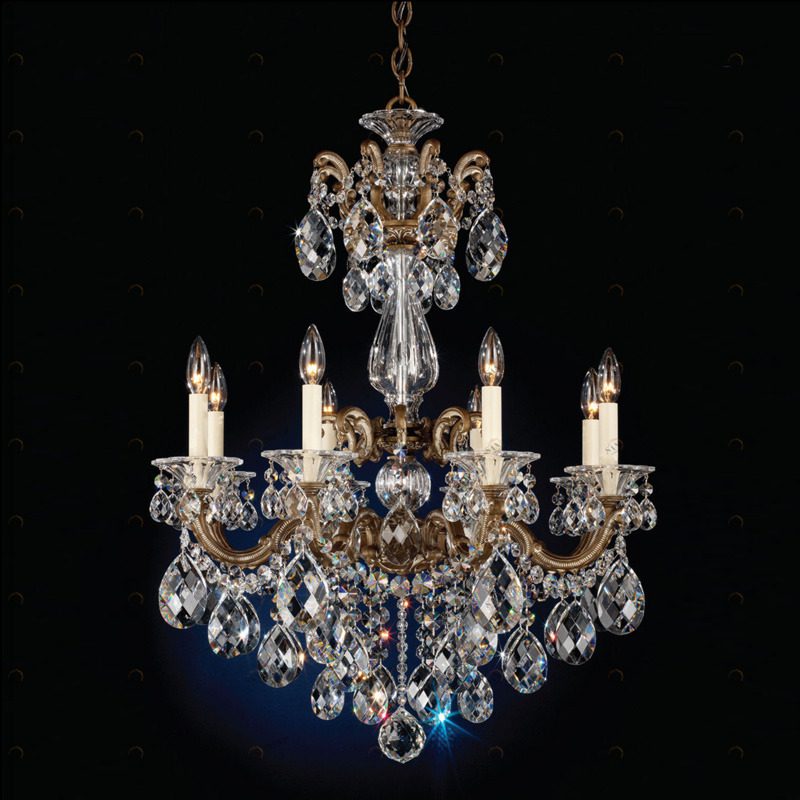 Люстра 5007-48 A от Schonbek серебряная SCHONBEK ДИЗАЙНЕРСКИЕ 246680 Серебряный 