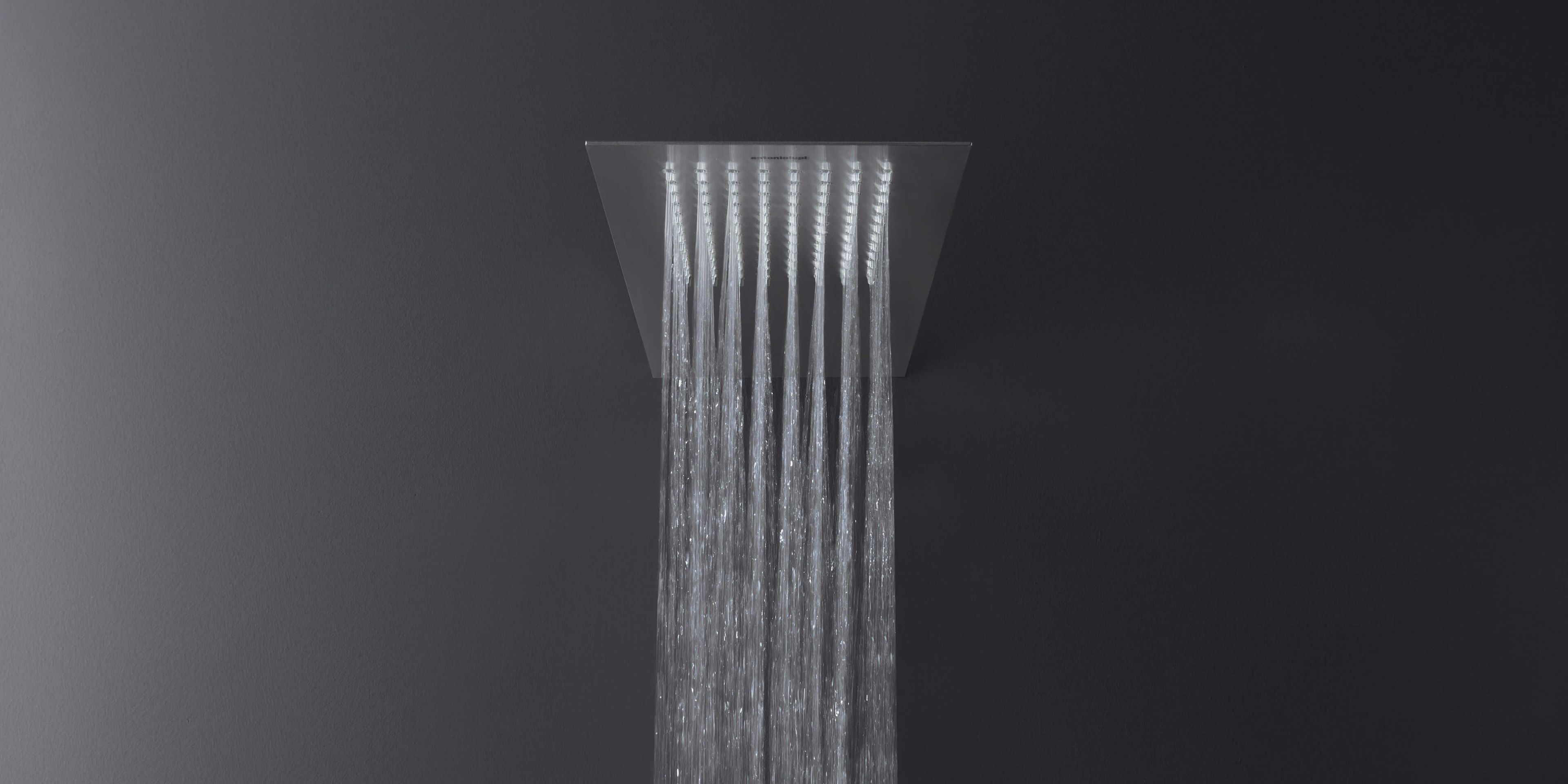 Нержавеющая сталь ультра-плоский настенный водопад душевая головка Antoniolupi BILASTRA ARCH-00114987 - Вид №3