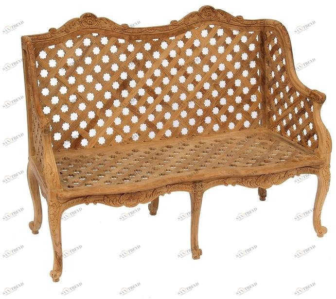 ASTELLO 2-местный диван из тикового дерева Glycine sun-id-1431058