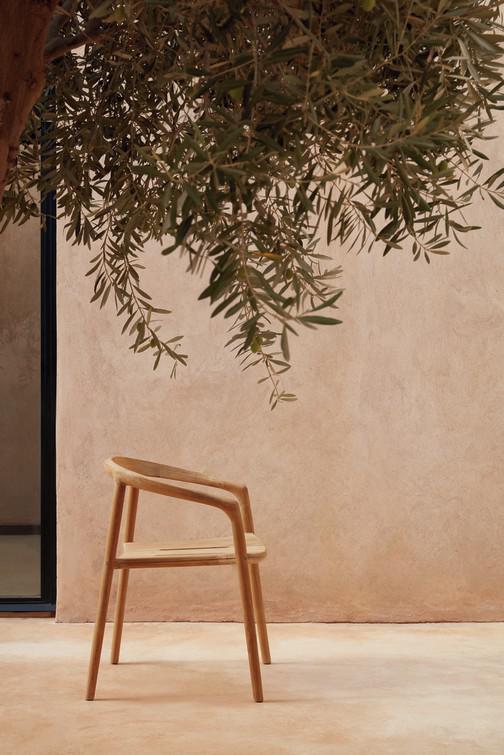 Табурет 47 teak nero Manutti Solid MNST04 - Вид №22