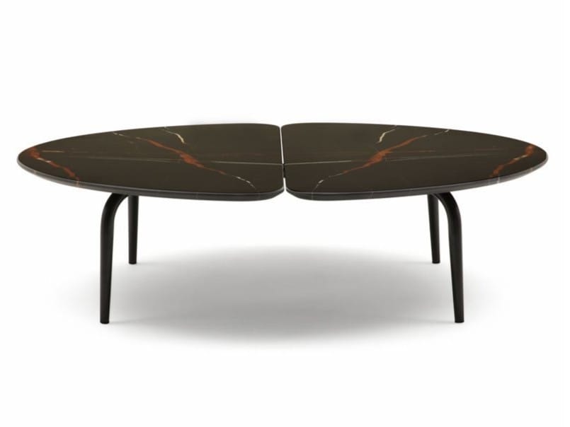 Низкий мраморный журнальный столик Zanotta GRAPHIUM ARCH-00066773