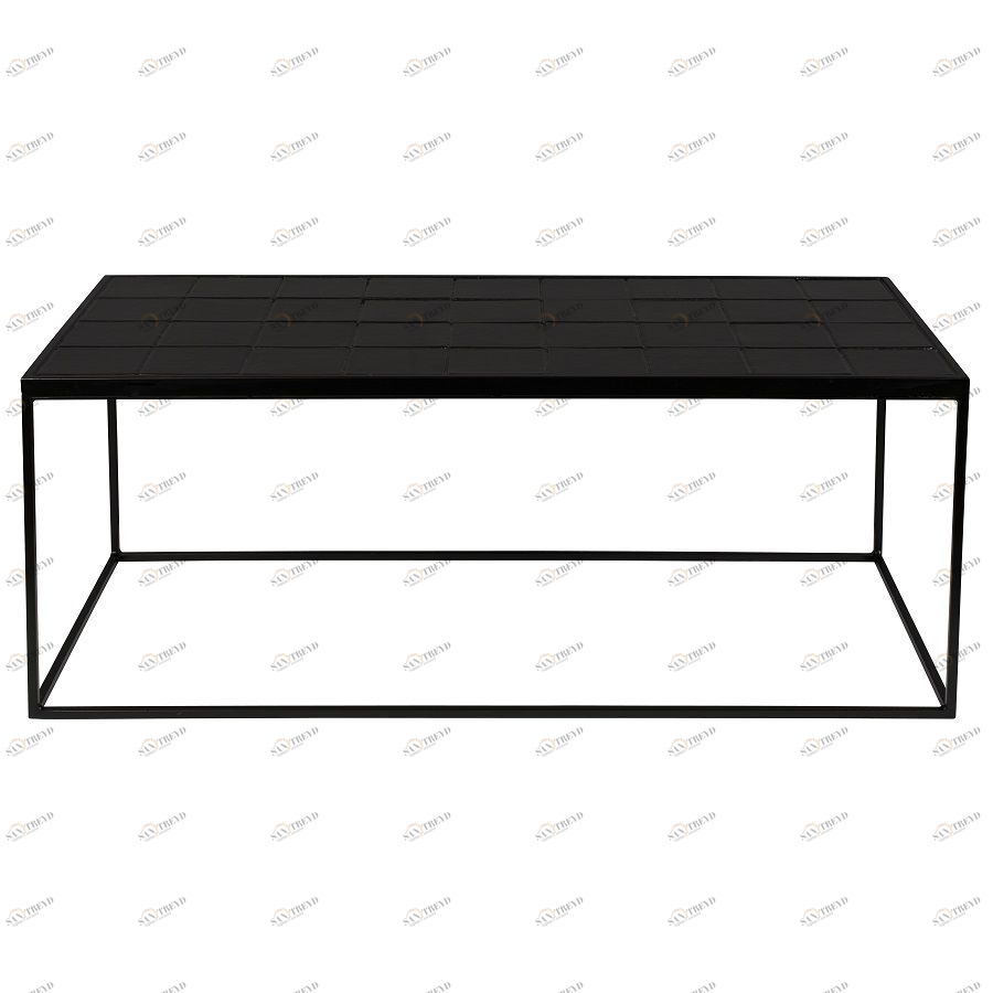 Стол кофейный Glazed, черный Zuiver 2300139